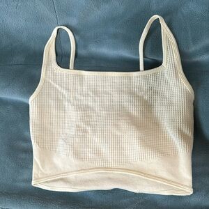 Gymshark Athletic Tiny Top - Pale Yellow